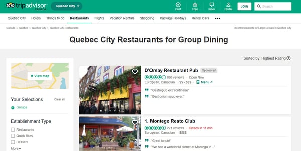 tripadvisotrquebeccityrestaurantsforgroupdining